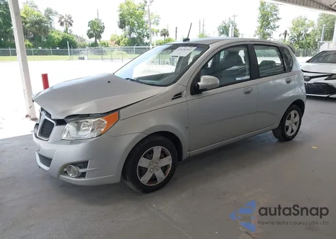 2009 Pontiac G3 from USA, damaged, VIN KL2TD66E99B643233